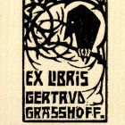 Ex libris - Gertrud Grasshoff