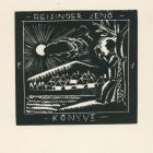 Ex libris - Reisinger Jenő könyve