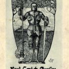 Ex libris - Karl Emich Graf zu Leiningen Westerburg