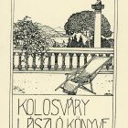 Ex libris - Kolosváry László könyve