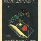 Ex libris - A Debreceni Izraelita Polgári Leányiskola Segítő Egyesülete