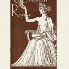 Ex libris - Cornelii Révész