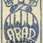 Ex libris - Király A. Arad