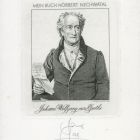 Ex libris - Mein Buch Norbert Nechwatal (Goethe)