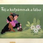 Terv - Fáj a kutyámnak a lába c. mesekönyv illusztrációi