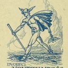 Ex libris - Dvoreci dr. Kontsek Miklós könyve