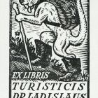 Ex libris - Turisticis Dr. Ladislaus Petrikovits