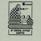 Ex libris - Dr. Lustig István könyve