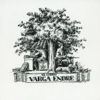 Ex libris - Varga Endre