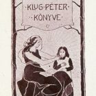 Ex libris - Klug Péter könyve