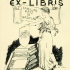 Ex libris - Familiae Rátz de Nagylak