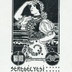 Ex libris - Seregélyesi Ferenc könyve