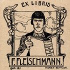 Ex libris - F. Fleischmann