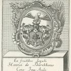 Ex libris - Heinrich von Barckhaus címeres