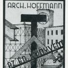 Ex libris - Arch. Hoffmann Az én könyvem (ipse)