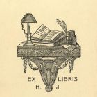 Ex libris - H. J. (ipse?)