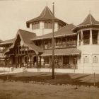 Kiállításfotó - Ceylon (?) épülete az 1904. évi St. Louis-i Világkiállításon