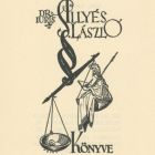 Ex libris - Dr. iuris Illyés S. László