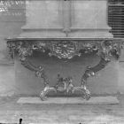 Üvegnegatív - konzol, XVI. Lajos kora, Eszterházy kastély