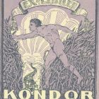 Ex libris - Kondor Bernát