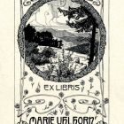 Ex libris - Marie Uhlhorn