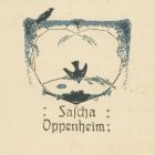 Ex libris - Sacha Oppenheim