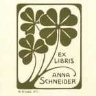 Ex libris - Anna Schneider