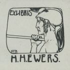 Ex libris - H. H. Ewers