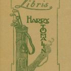 Ex libris - Harry Tomalin