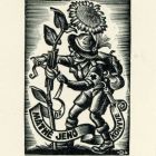 Ex libris - Dr Máthé Jenő könyve