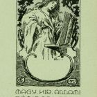 Ex libris - Magy. Kir. Állami Fémipari Szakiskola Pozsony