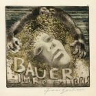 Ex libris - Bauer Imre