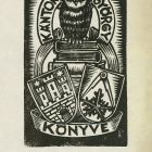 Ex libris - Kántor György könyve