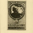 Ex libris - Dr. Med. E. Moser