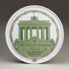 Emlékplakett - A berlini Királyi Porcelánmanufaktúra (KPM-Königliche Porzellan-Manufaktur Berlin)