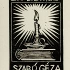 Ex libris - Szabó Géza