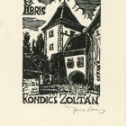 Ex libris - Kondics Zoltán