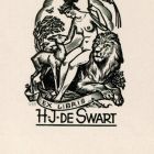Ex libris - H J de Swart