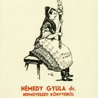 Ex libris - Némedy Gyula dr.