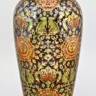 Váza - Ún. szaracén selyemszövetet imitáló dekorral