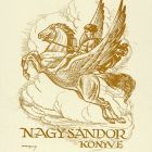 Ex libris - Nagy Sándor könyve