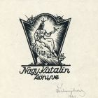 Ex libris - Nagy Katalin könyve