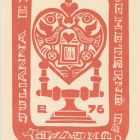 Ex libris - Demeterné Dr. Ungváry Julianna