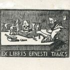 Ex libris - Ernesti Takács