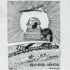 Ex libris - Babb János