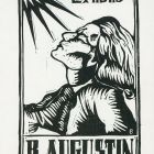 Ex libris - B(éla) Augustin