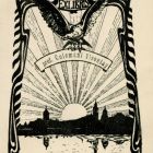 Ex libris - prof. Coloman Visontay