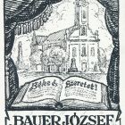 Ex libris - Bauer József könyveiből