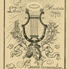 Ex libris - Musicis Maria Vermeuten 1901