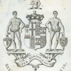 Ex libris - Sylvester Lord Glenbervie címeres